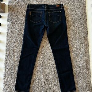 PAIGE Dark Indigo Women's Skinny Jeans